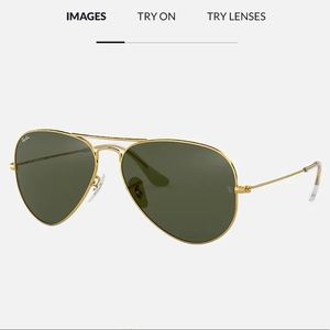 RAY BAN Aviator Sunglasses